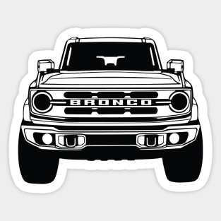 Ford Bronco Front End Sticker